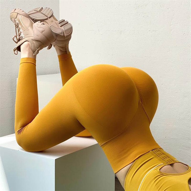 HxB High Waist Elastic Push Up Leggins